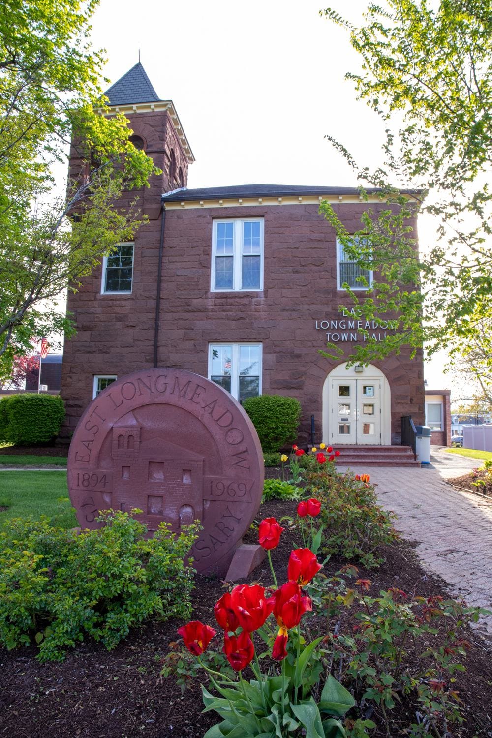 East Longmeadow Town Hall in East Longmeadow, Massachusetts