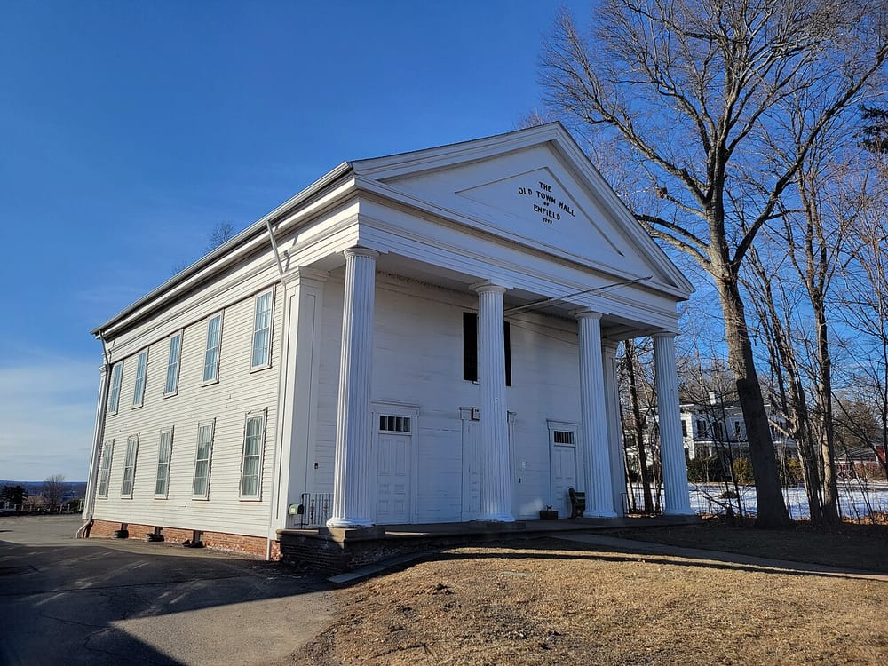 The Old Town Hall in Enfield, Connecticut